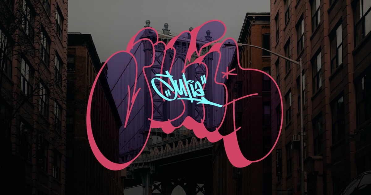 Julia brand image: DUMBO